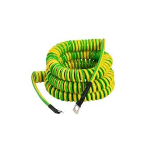 Coiled Cable with lugs on both sides